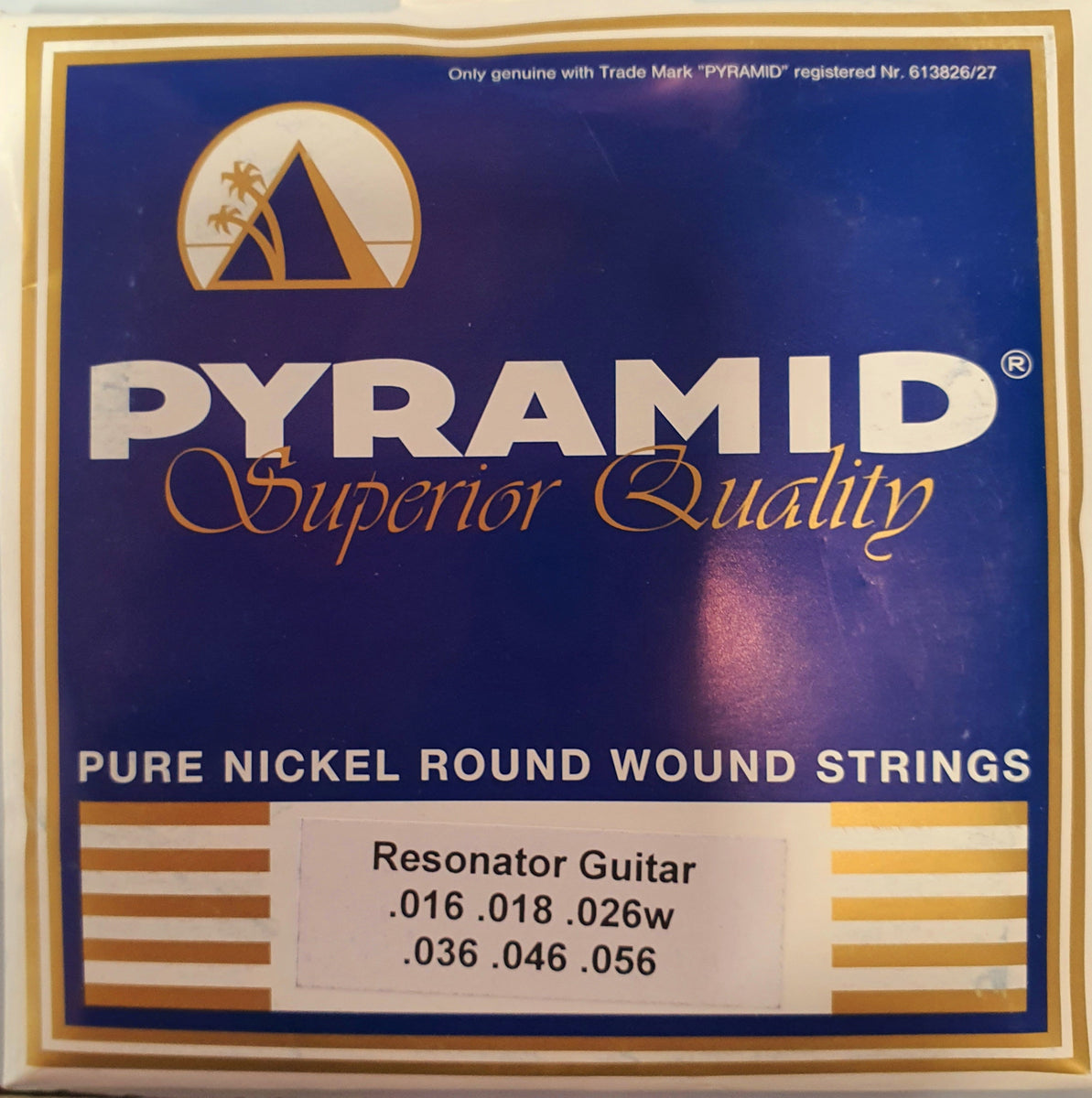 Pyramid Pure Nickel Round Wound Resonator Strings 16 56