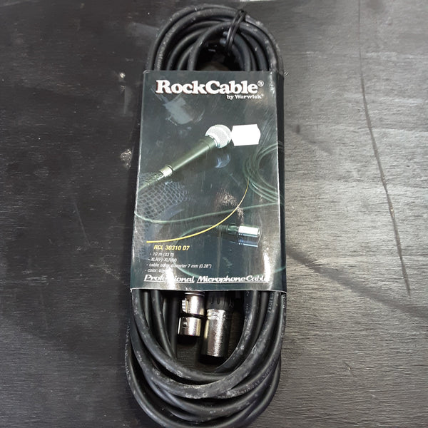 Rock Cable - XLR Female to XLR Male - 10m - Second Hand