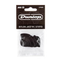 Dunlop - Stiffo Guitar Picks - Jazz III (6 Pack)