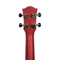 Cascha - Premium Mahogany Soprano Ukulele -  Red