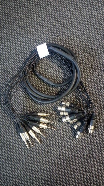 8 Channel 3M XLR to Jack Snake - Second Hand