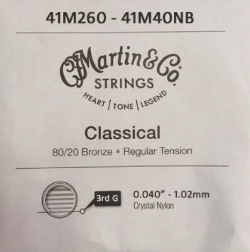 Martin Classic Single String M40nb