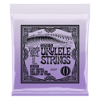 Ernie Ball - Ball End Nylon Ukulele Strings - Low G (Black)