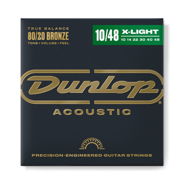 Dunlop - Bronze Acoustic Guitar Strings - 10/48 Extra Light