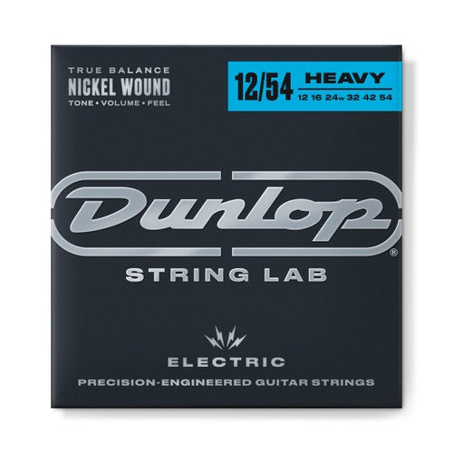 Dunlop - Nickel Wound Electric Guitar Strings - 12/54