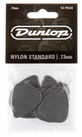 Dunlop - Nylon Standard Picks - 0.73mm (12 Pack)