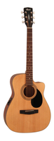 Cort - Concert Acoustic Electric Guitar - Open Pore