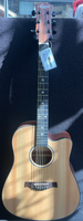 Aiersi - Dreadnought Cutaway Acoustic Guitar - Natural Solid Top