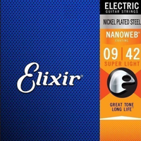 Elixir - Nanoweb Electric Guitar Strings - 9/42