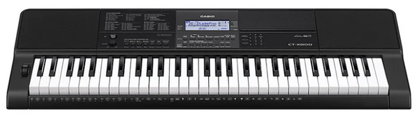 Casio - CT-X800 61-Note Keyboard - Black