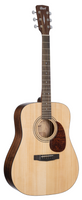 Cort - Earth60 Dreadnought Acoustic Guitar - Open Pore