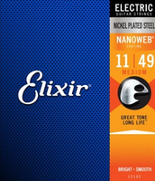 Elixir - Nanoweb Electric Guitar Strings - 11/49