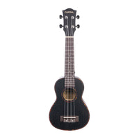 Cascha - Premium Mahogany Tenor Ukulele - Black