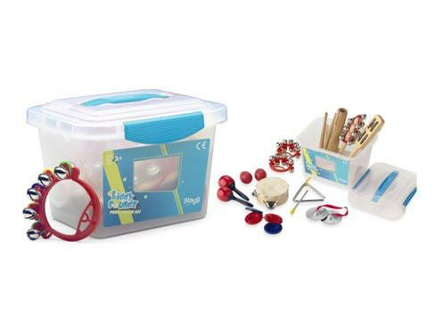 Stagg Childrens Precussion Kit In Plastic Box