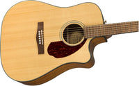 Fender - CD140SCE Acoustic Electric Guitar - Natural