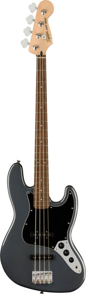 Fender Squier - Affinity Series Jazz Bass Guitar - Charcoal Frost Metallic