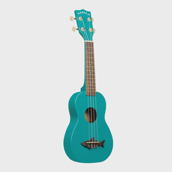 Makala - Soprano Mako Blue Shark Ukulele - With Bag