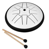 Sela - Tongue Drum 6" - G Minor - White