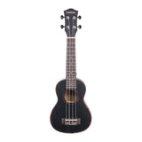 Cascha - Premium Mahogany Soprano Ukulele -  Black