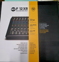 RCF F12XR 12-Channel Mixing Console