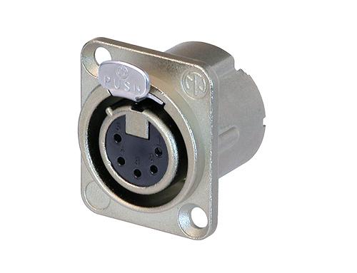 Neutrik NC5FD-LX 5 Pole Female Receptacle - Nickel