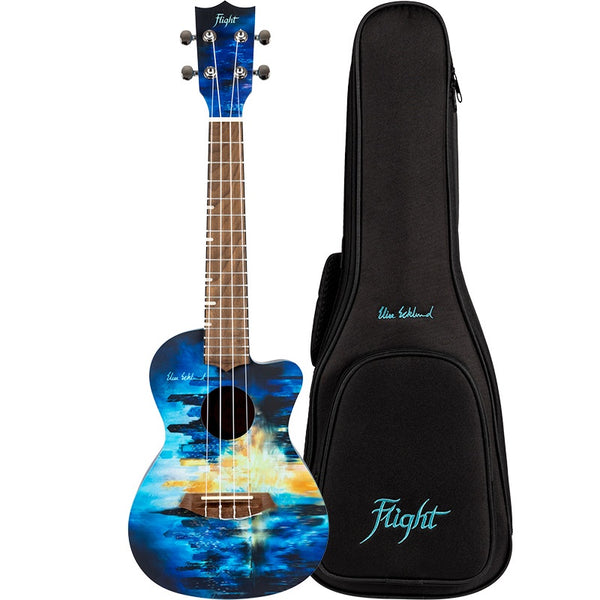 Flight - Elise Ecklund Signature Concert Ukulele - City