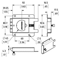 Penn Elcom L2471 Slam Latch For Slam Lid System