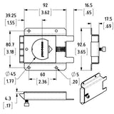 Penn Elcom L2471 Slam Latch For Slam Lid System