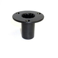 M1557 - 80mm Deep Zinc Die-Cast Top Hat to Suit 35mm Poles