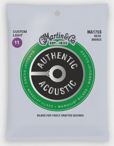 Martin - Marquis Silked Bronze Guitar Strings - 11/52