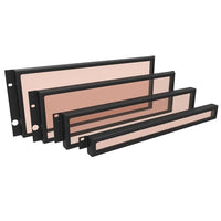 19" Security Rack Panels with Smoked Window. R2287/2UK