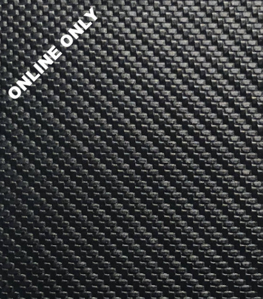 Tolex Vinyl - Black Carbon Fiber