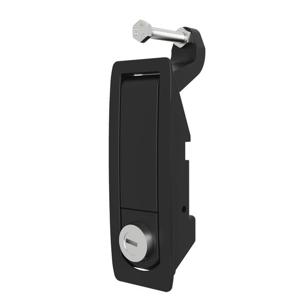 Penn Elcom L0350 Black lever latch with pop up lever mechanism.