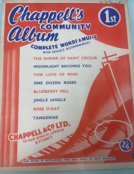 Chappell's 1st Community Album (Second Hand) – The Music Warehouse