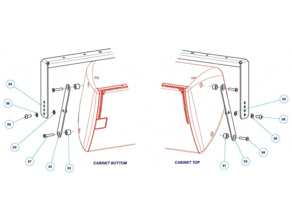 Martin CDD10 Yoke Assembly WHITE