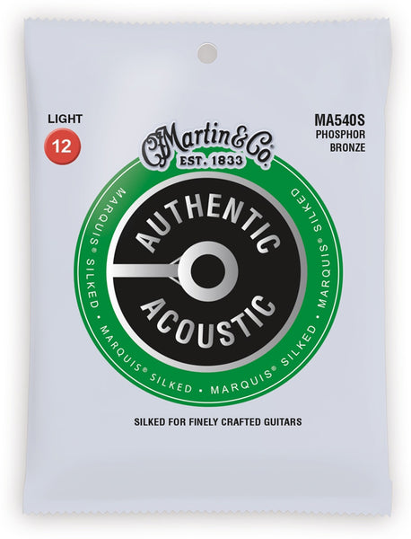 Martin - Marquis Silked Phosphor Bronze Guitar Strings - 12/54